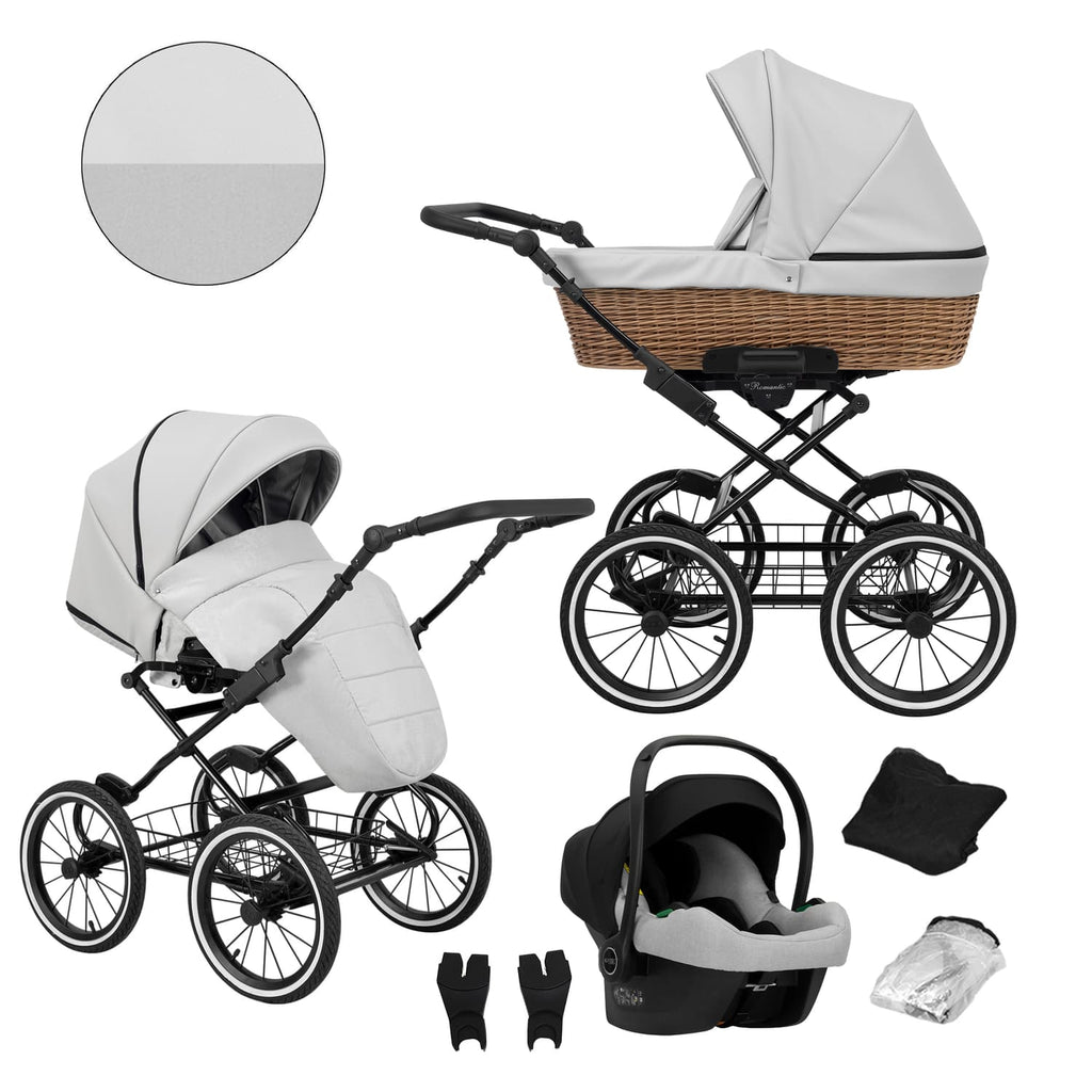 Kunert Romantic Classic 3-in-1 Stroller – ROM-09 – image 1