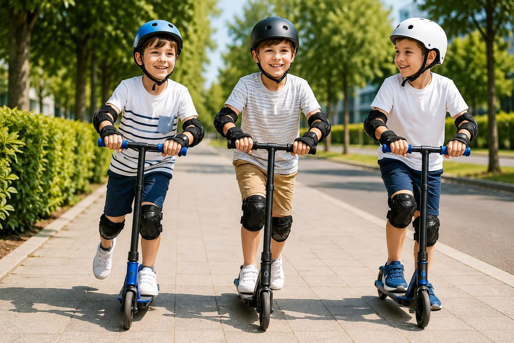 Kunert Kids protective gear set Kely 2, 6-piece: knee, elbow and wrist guards – black - photo 10