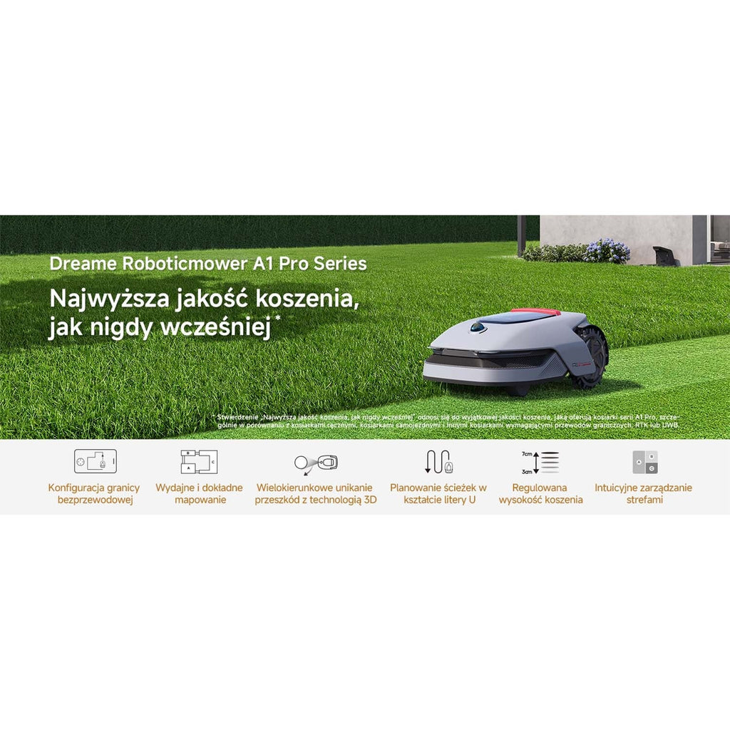Dreame A1 Pro 800 Robot Lawn Mower – Maps Lawns up to 800 m² - photo 3