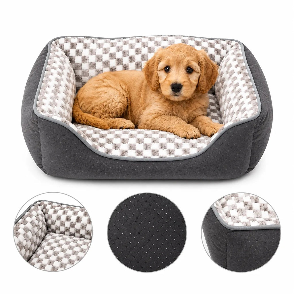 Kunert Soft dog & cat bed TERKA 50 cm with raised sides – two-tone - photo 2