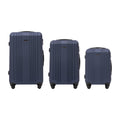 Wings Kestrel 3-Piece Hard Shell Suitcase Set – Dark Blue
