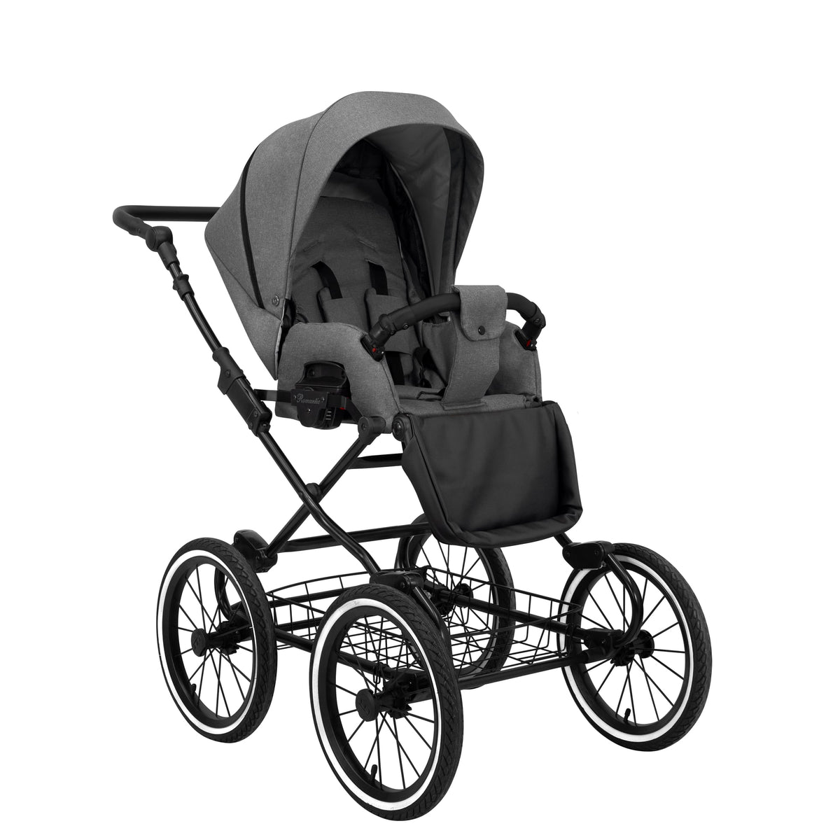 Kunert Romantic 2-in-1 Stroller – Grey – image 5
