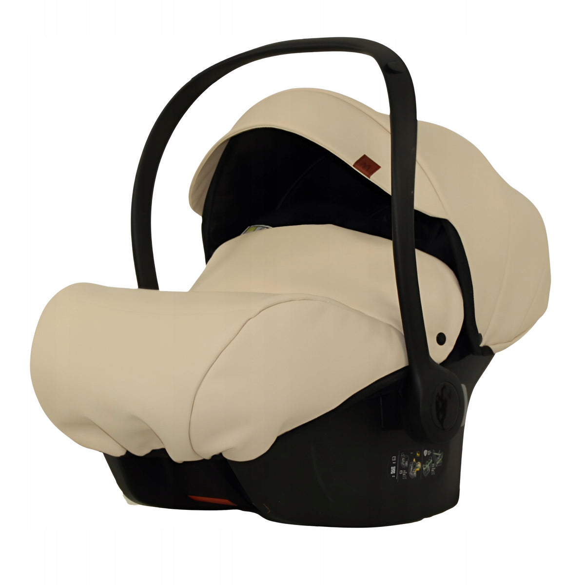 MOMMO Deluxe 3-in-1 Stroller – Beige – image 14