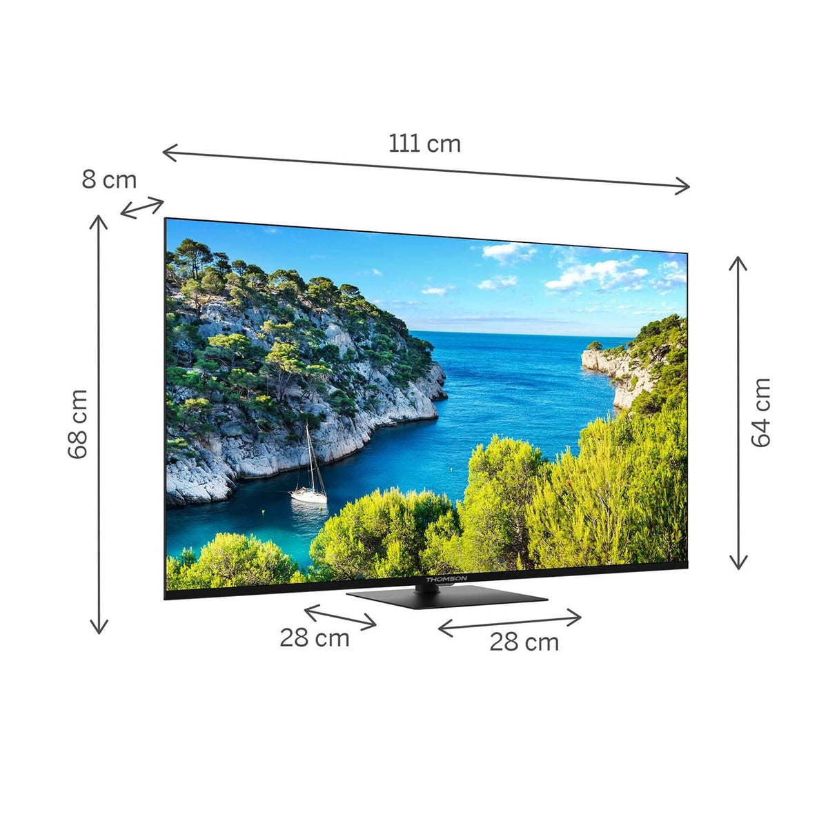 Thomson 50UG5C14 50" 4K Frameless Google TV - photo 8