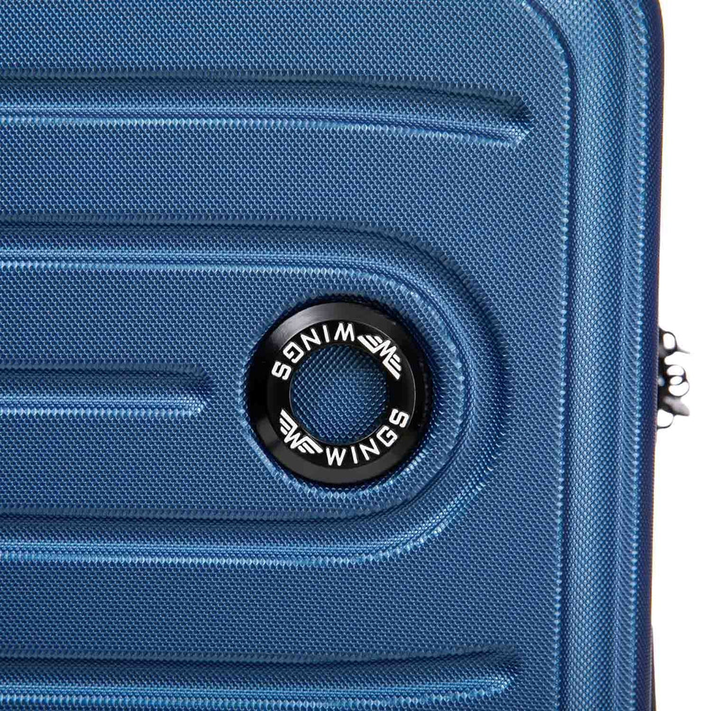 Wings Coot 3-Piece Hard Shell Suitcase Set – Blue - photo 6