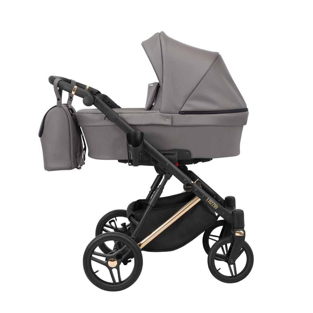 Wózek dziecięcy Kunert Lazzio Premium 2w1 - Miedziana rama - kolor: Grafit Eco