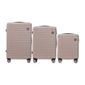 Wings Coot 3-Piece Hard Shell Suitcase Set – Champagne