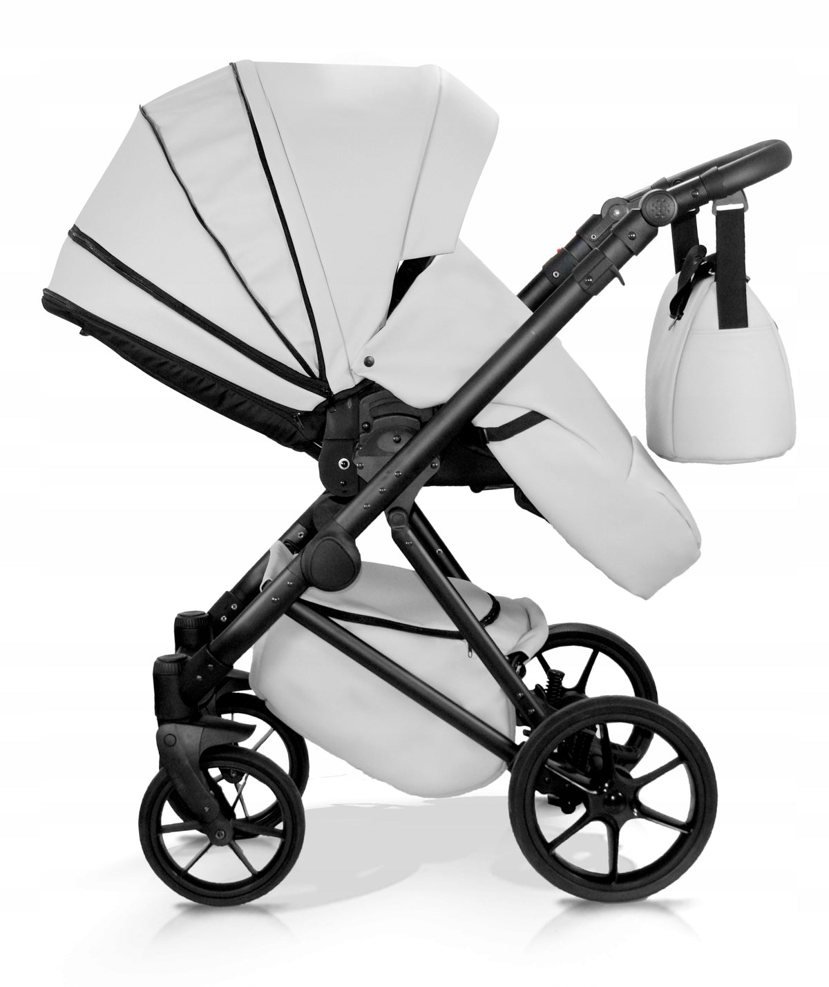 MOMMO Harmony 2-in-1 Stroller – Silver – image 12