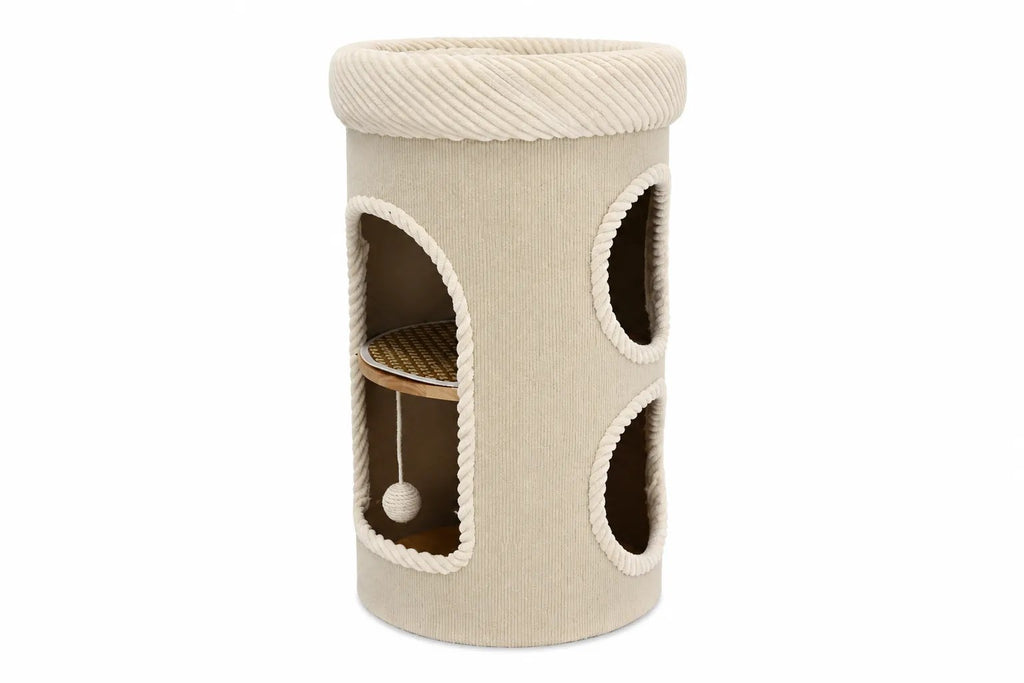 Kunert Cat scratching tower Coco 2-in-1 with bed – cream - photo 9