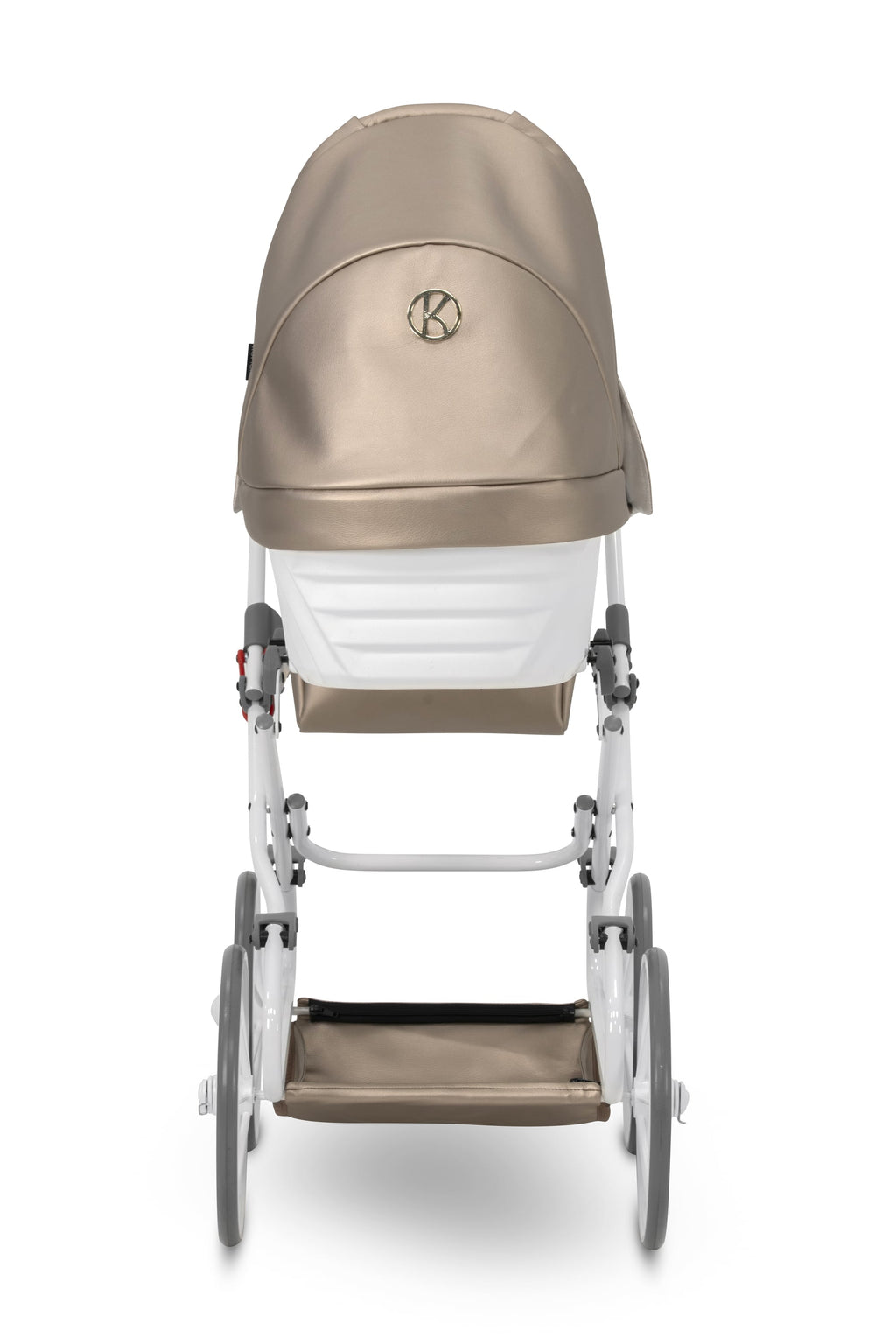 Kunert Rossie Doll Pram – Cappuccino Metalic Eco – image 2