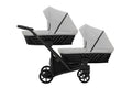 Kunert Ivento Duo 2-in-1 Twin Stroller – Dove Grey – image 1