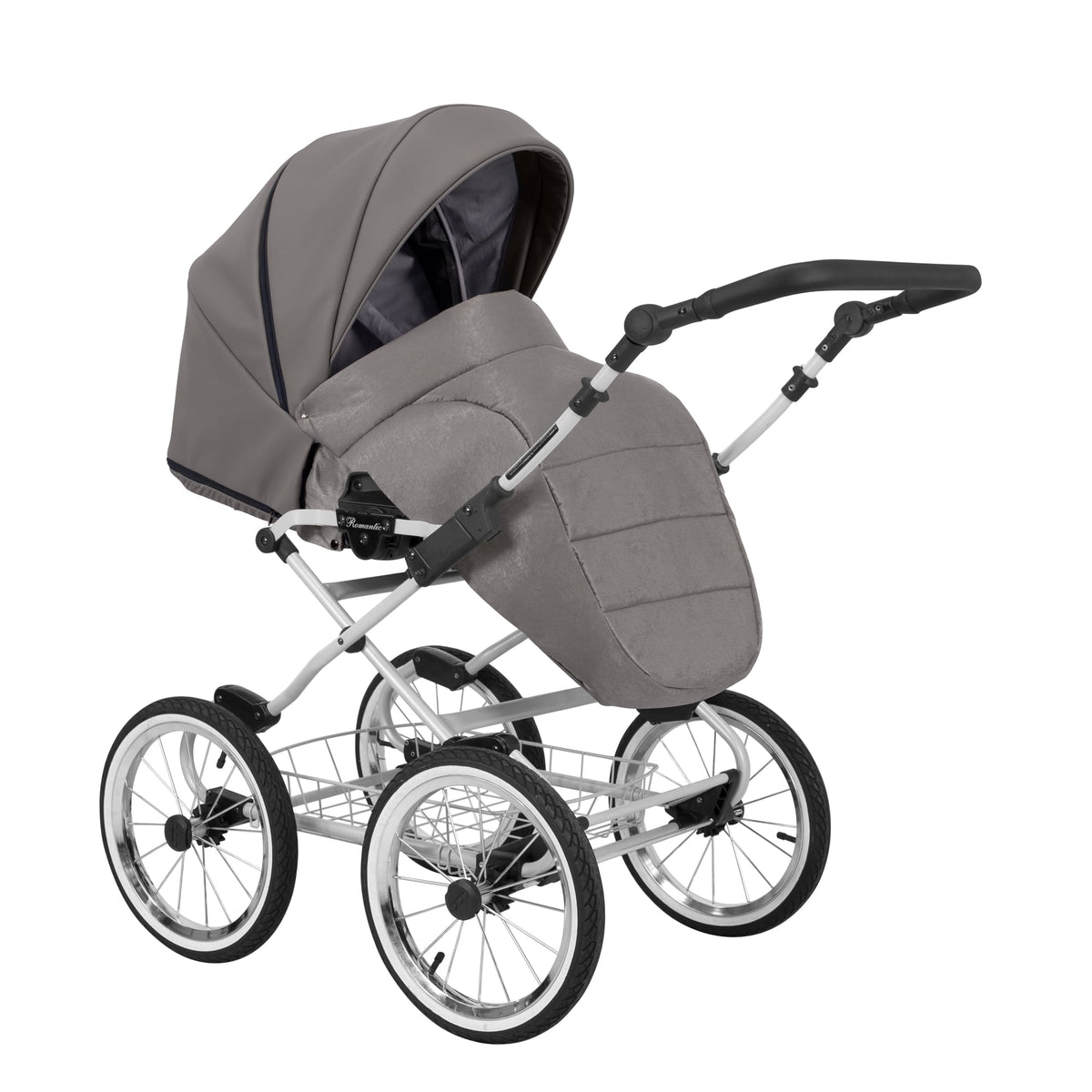 Kunert Romantic 2-in-1 Stroller – Graphite Eco – image 4
