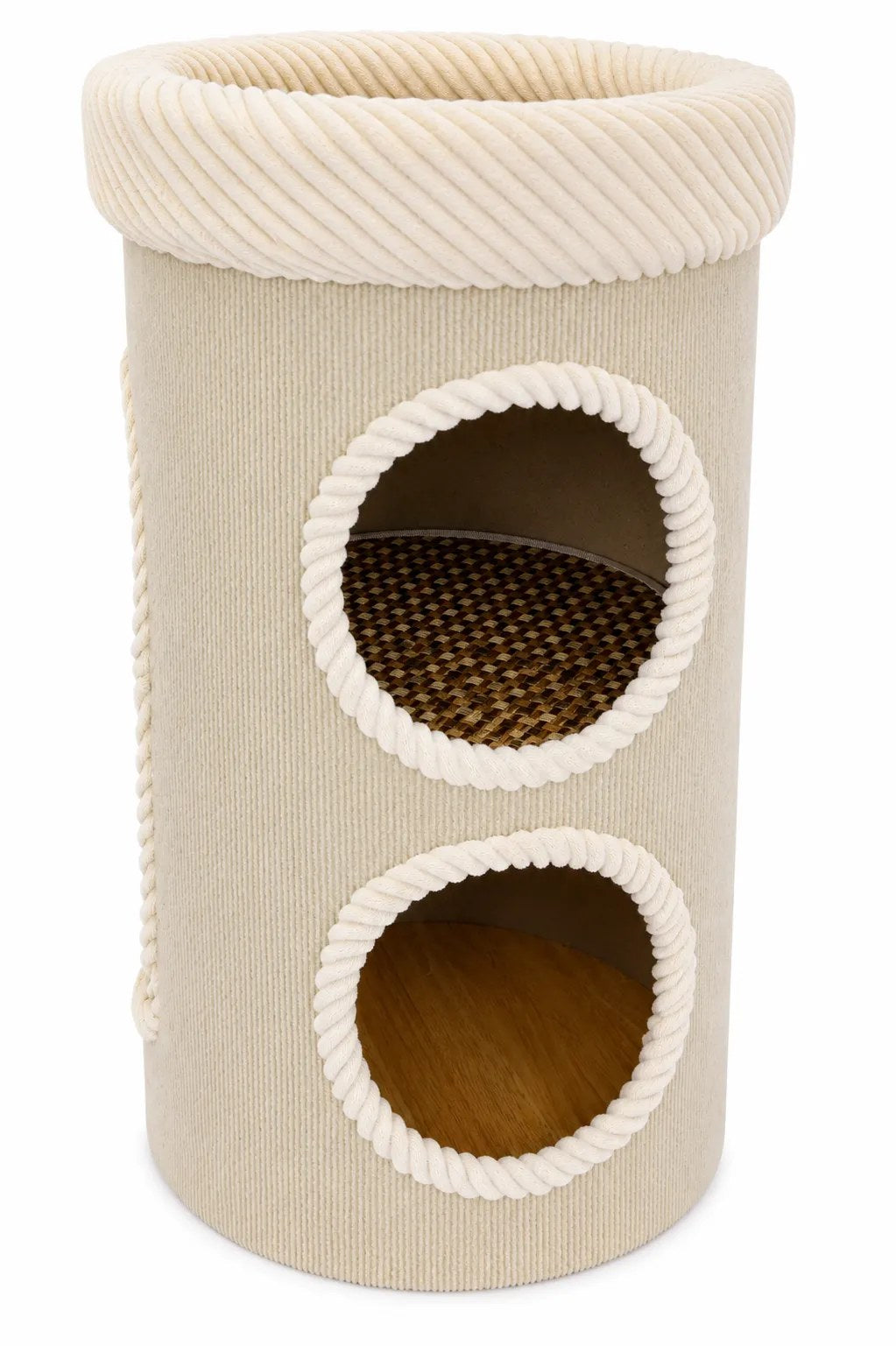 Kunert Cat scratching tower Coco 2-in-1 with bed – cream - photo 6