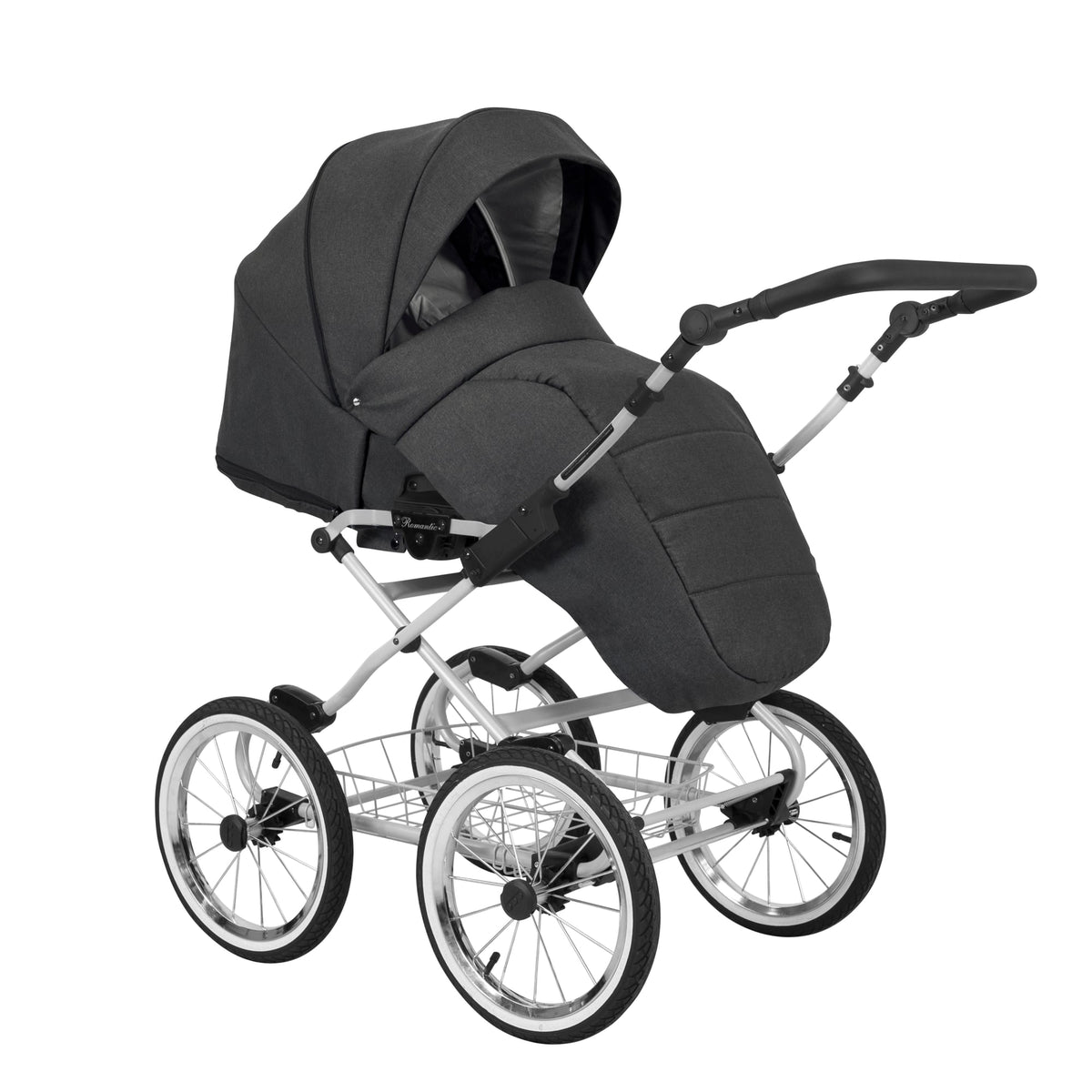Kunert Romantic Pram – Anthracite – image 3