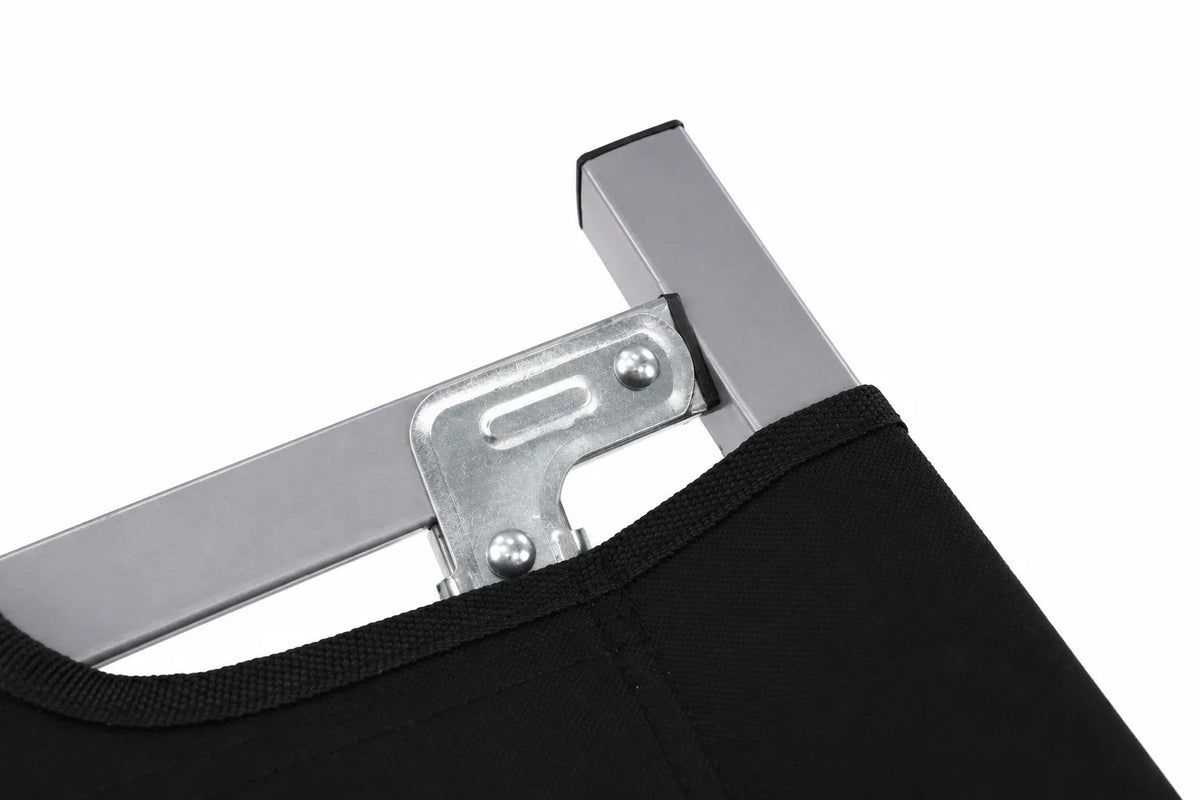 Kunert Folding camp bed Iron with carry bag, up to 120 kg – black - photo 8