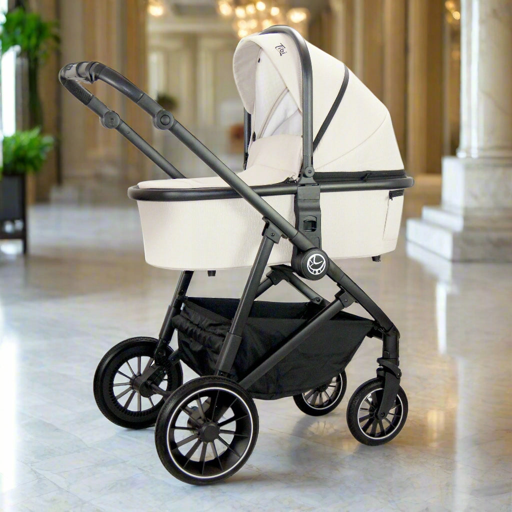 Milukids Tibi 3-in-1 Stroller – Beige – image 2