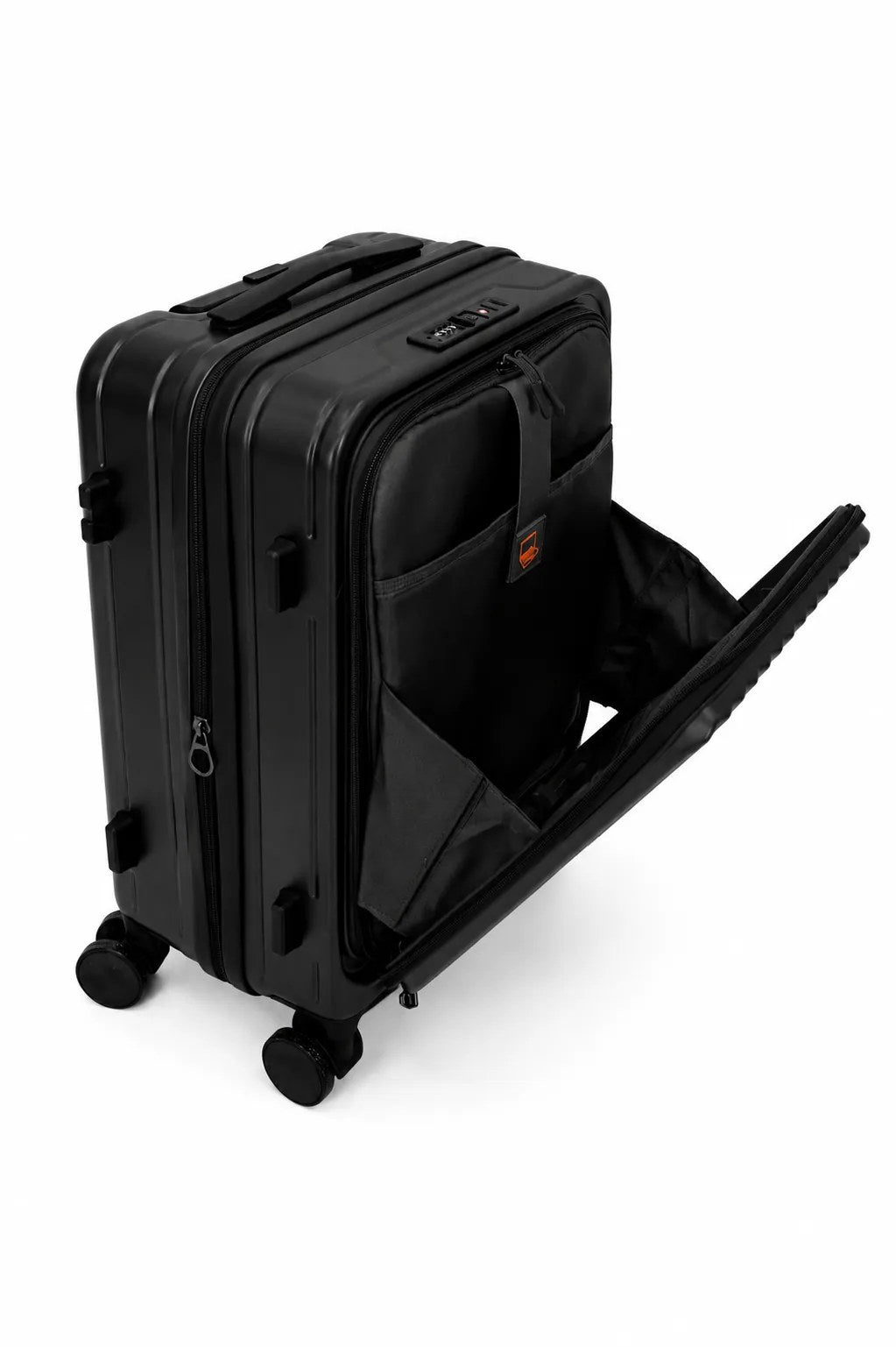 Kunert Hard-shell suitcase set Tabi, 3 pieces, 360° wheels, combination lock – black - photo 6