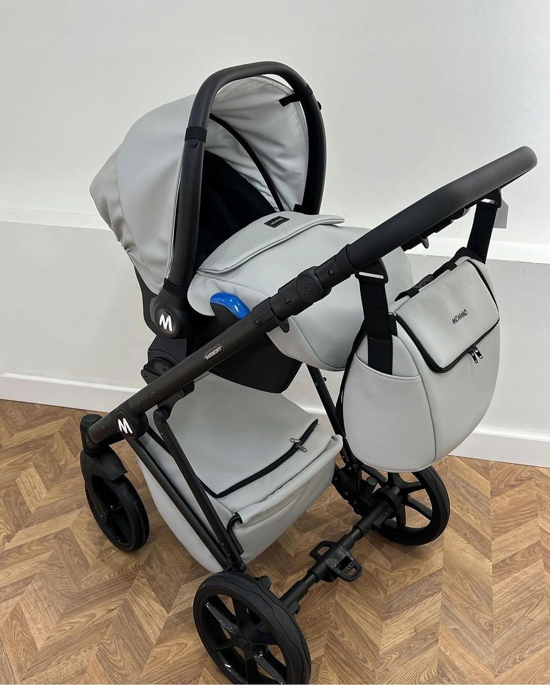 MOMMO Harmony 3-in-1 Stroller – Silver – image 16
