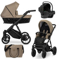 Kunert Ivento 3-in-1 Stroller – Caramel Macchiato – image 1