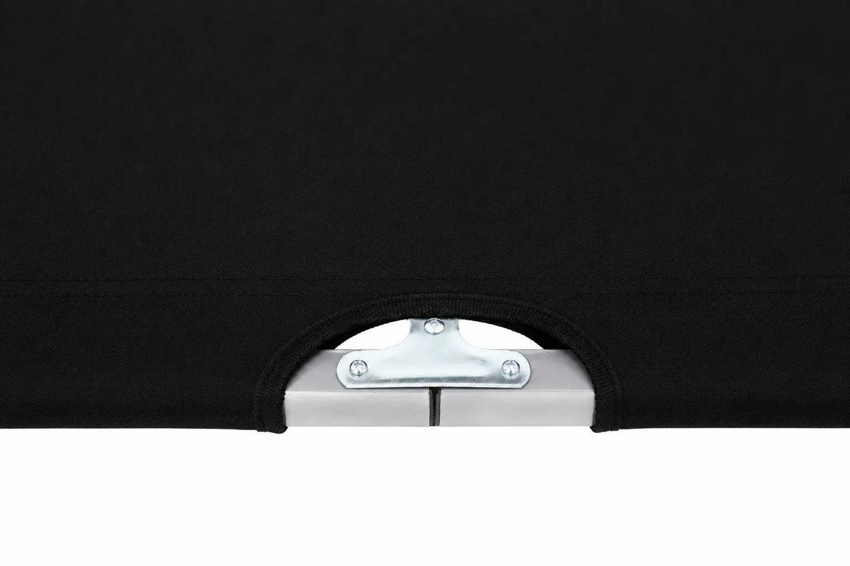 Kunert Folding camp bed Iron with carry bag, up to 120 kg – black - photo 5