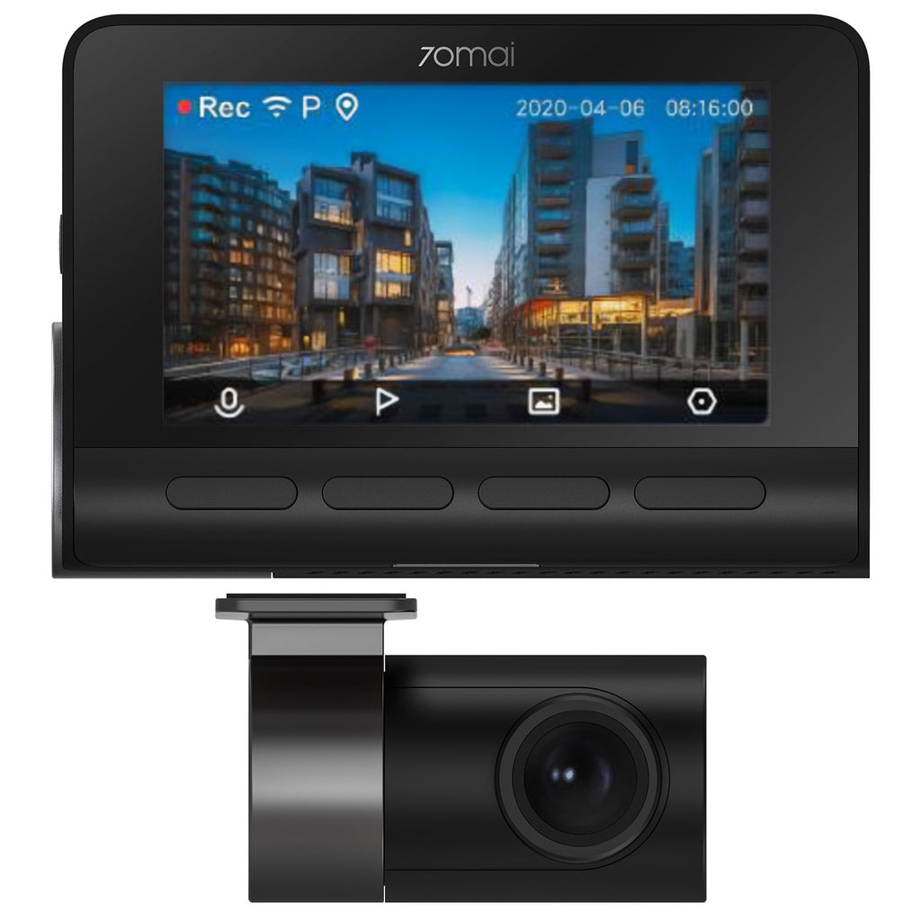 70mai A800S 4K Dash Cam with RC06 Rear Camera