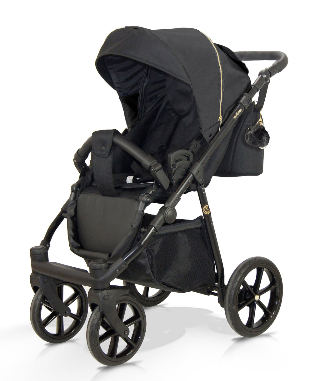 Wózek dziecięcy Milukids Risso 2w1 - RIS-15 (złoty stelaż)