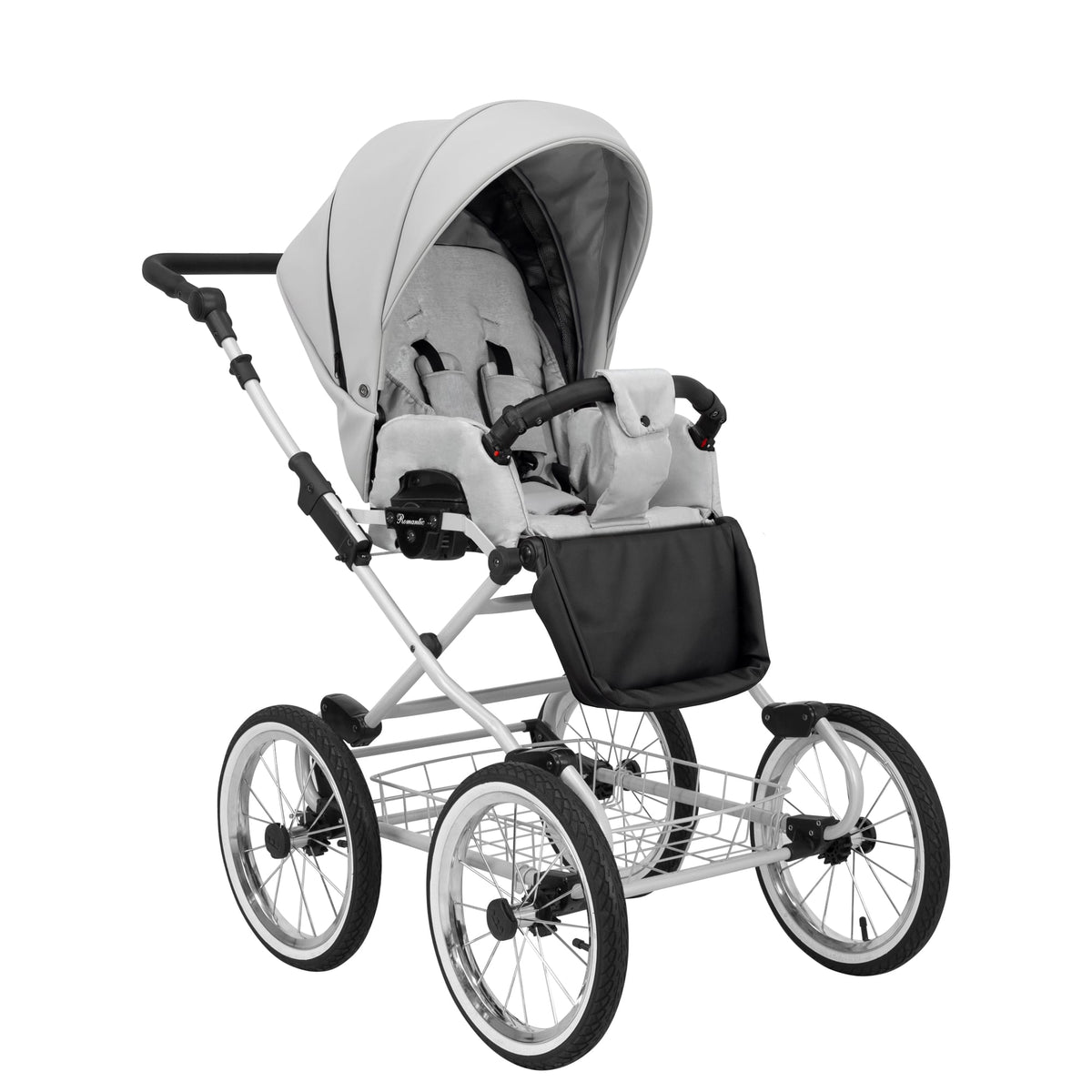 Kunert Romantic Pram – Ash Grey Eco – image 4