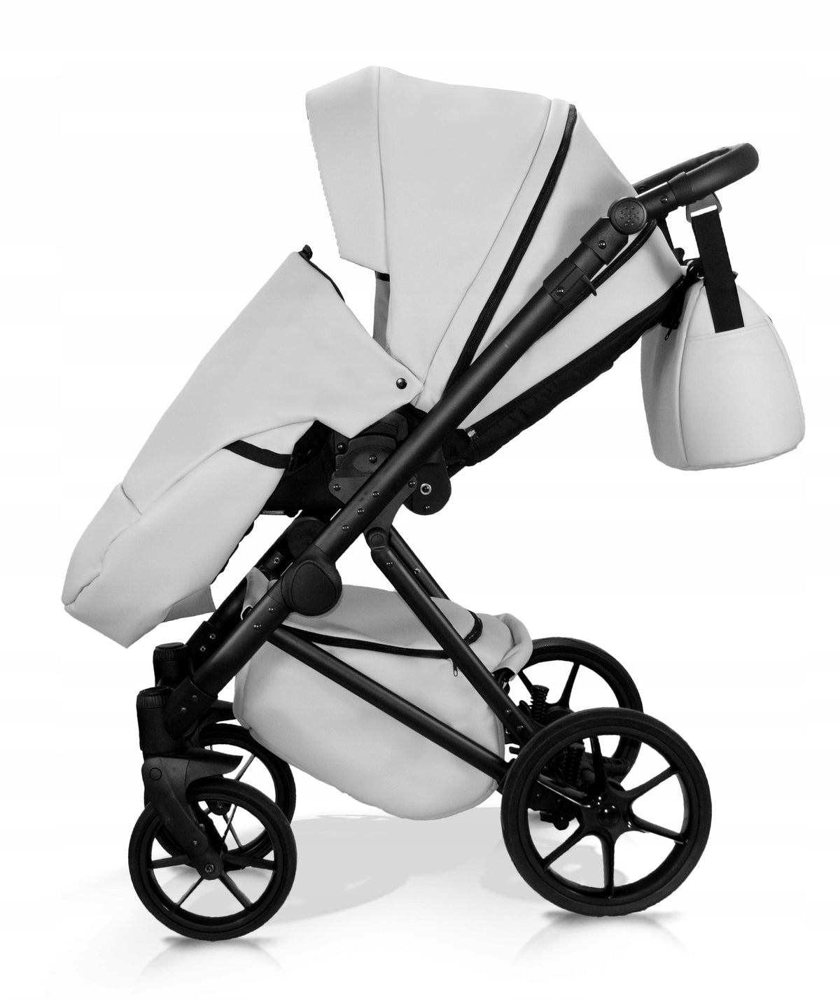MOMMO Harmony 2-in-1 Stroller – Silver – image 11