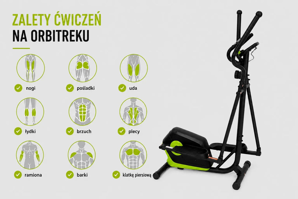 Kunert Magnetic elliptical trainer MOTION – black-yellow - photo 3