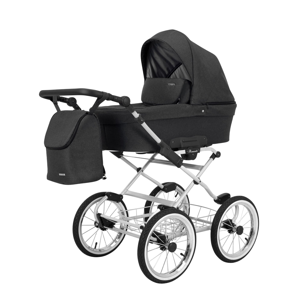 Kunert Romantic 2-in-1 Stroller – Anthracite – image 3