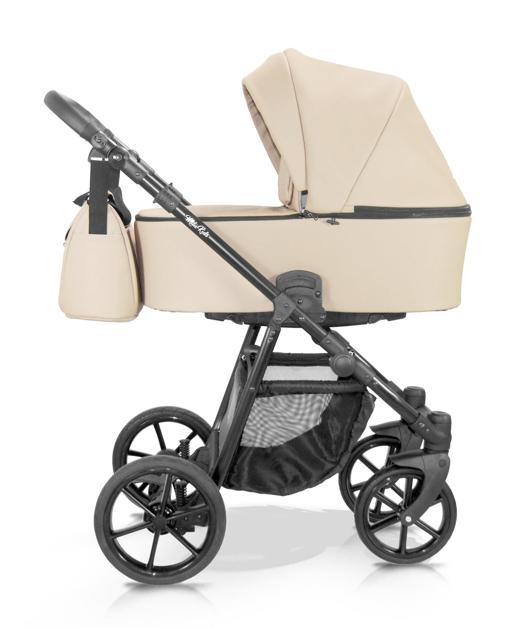 Wózek dziecięcy Milukids Risso 2w1 - RIS-06 (złoty stelaż)