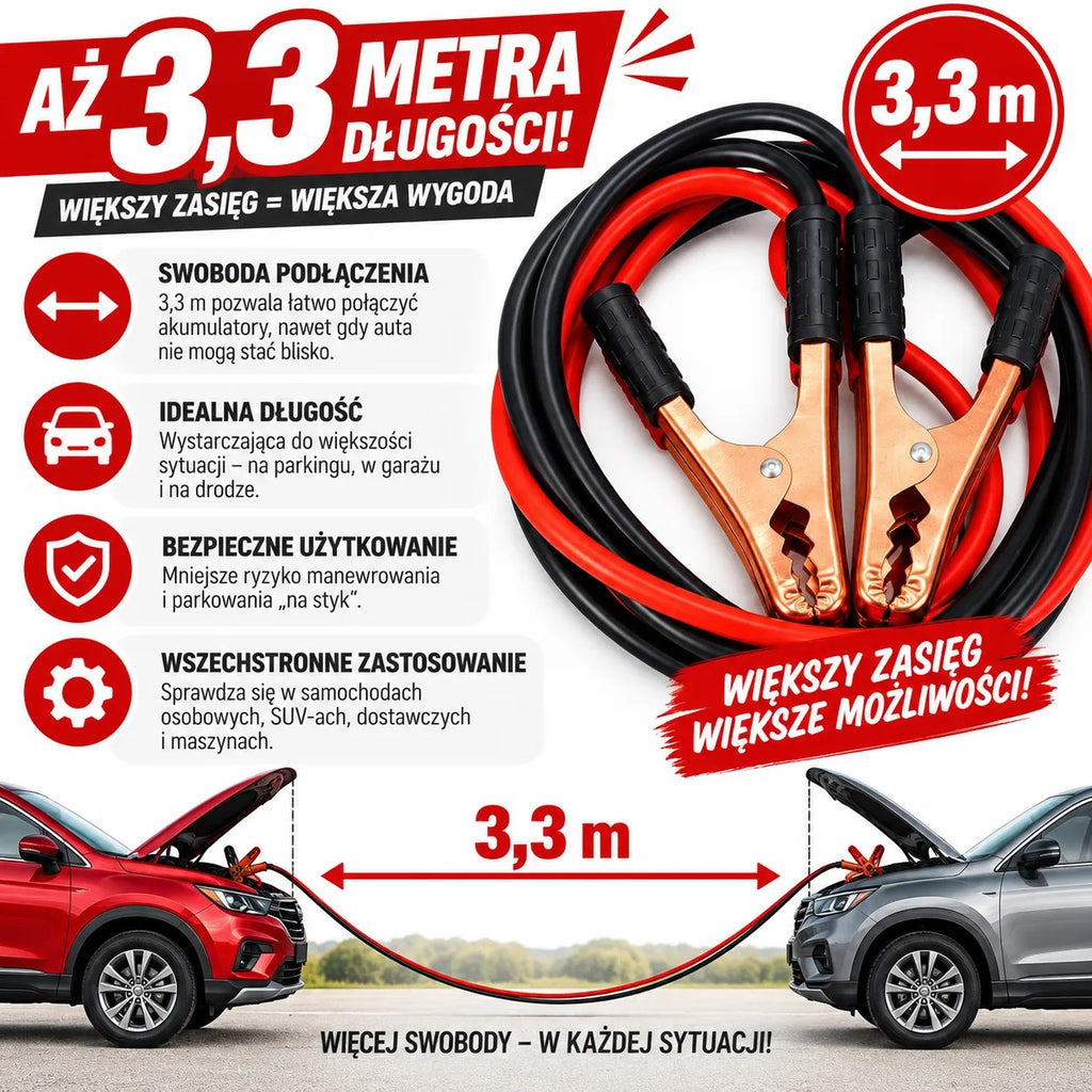 Kunert Jumper cables 1200 A, 3.3 m - photo 3