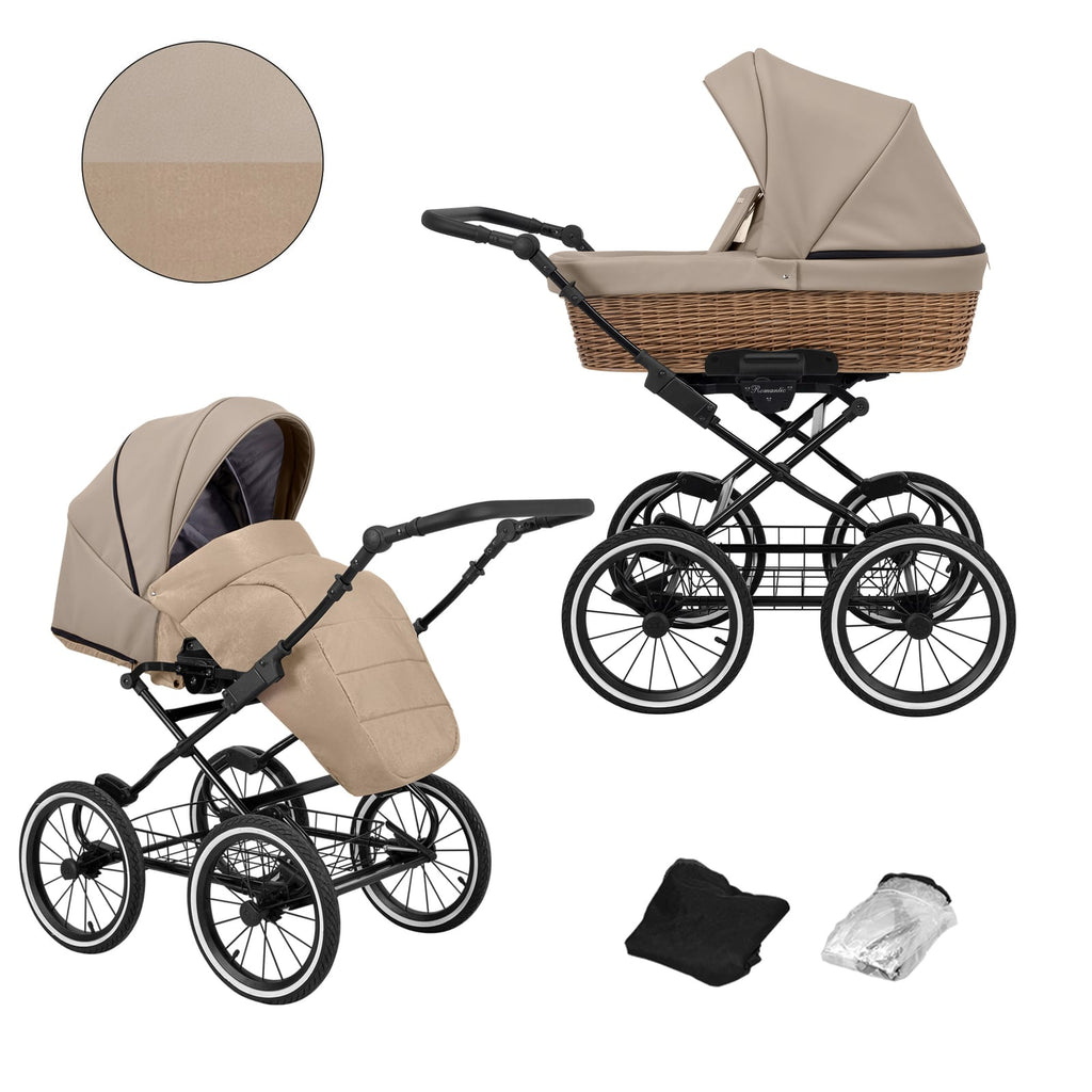 Kunert Romantic Classic 2-in-1 Stroller – ROM-12 – image 1