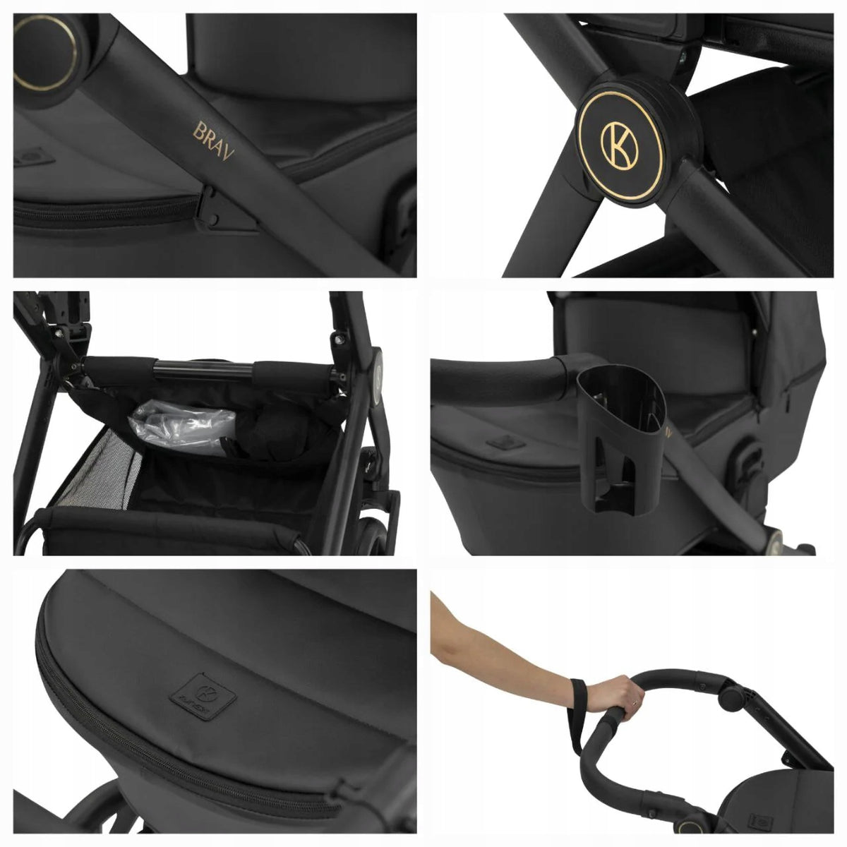 Kunert Brav 2-in-1 Stroller – Cappuccino – image 9