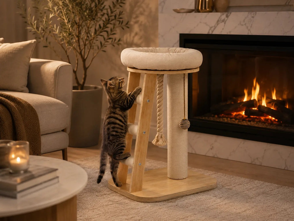 Kunert Cat tree Simba with bed and ladder - photo 8