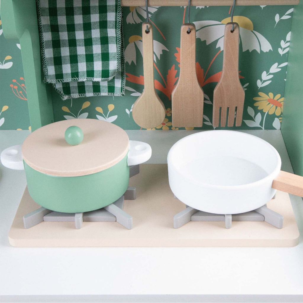 Classic World Large Wooden Play Kitchen with Accessories - photo 3
