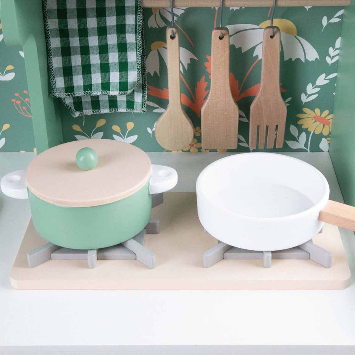 Classic World Large Wooden Play Kitchen with Accessories - photo 3