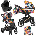 Kunert Lazzio Premium 3-in-1 Stroller – Multicolour – image 1