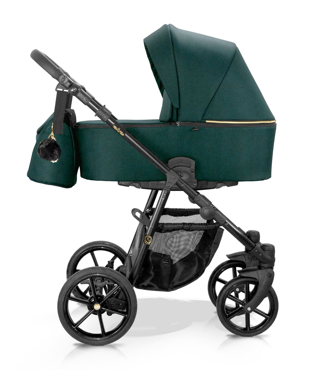 Wózek dziecięcy Milukids Risso 2w1 - RIS-14 (złoty stelaż)