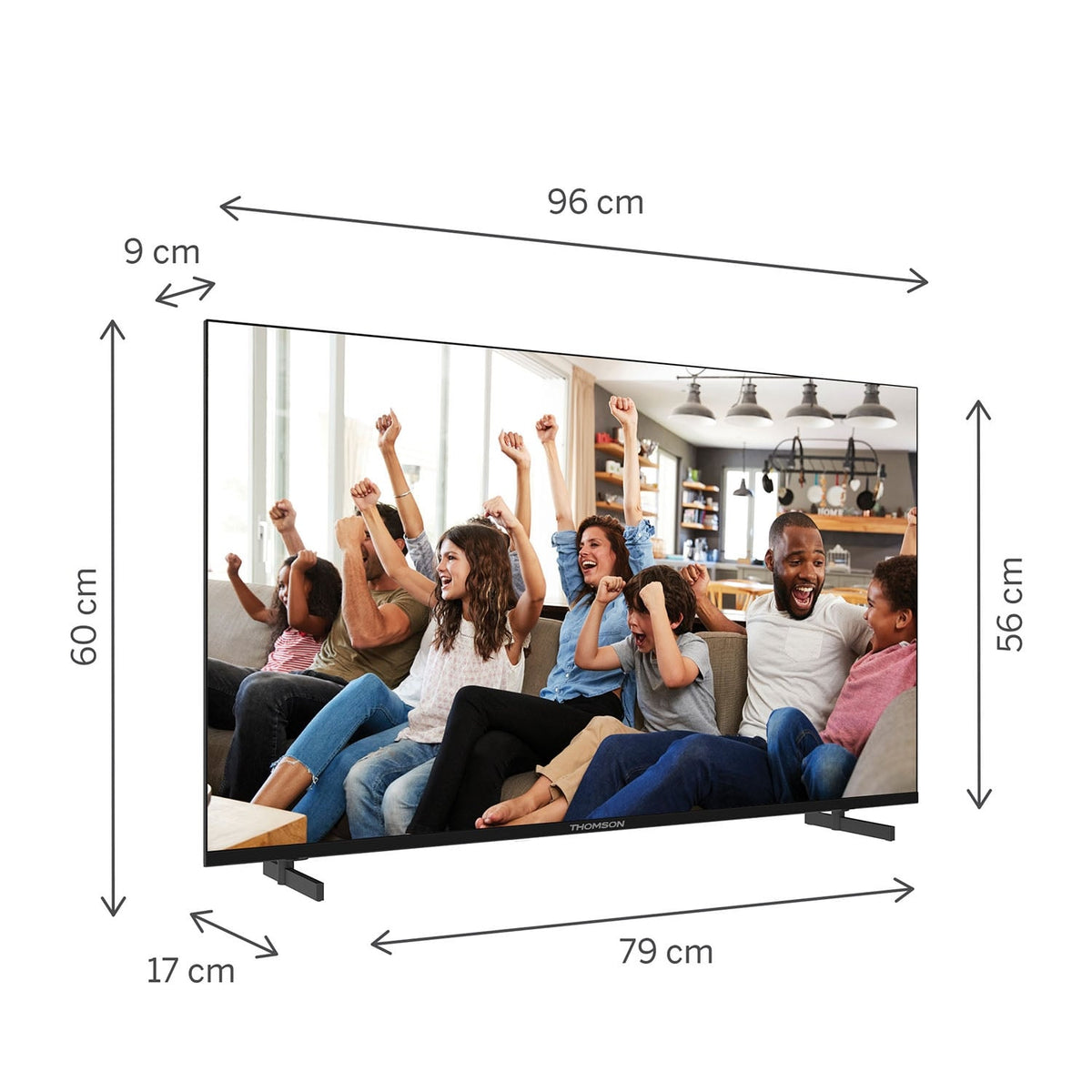 Thomson 43UG4S14 43" 4K Frameless Google TV - photo 3