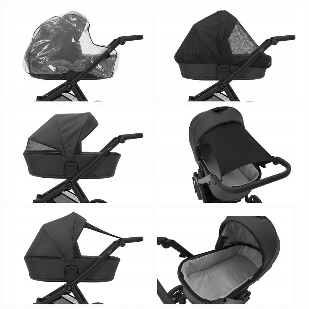 Kunert Brav 3-in-1 Stroller – Black – image 11