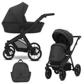 Kunert Brav 2-in-1 Stroller – Black Eco – image 1