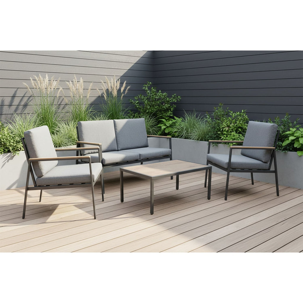 Meven Noto Garden Furniture Set – Sofa, 2 Chairs and Coffee Table - photo 3