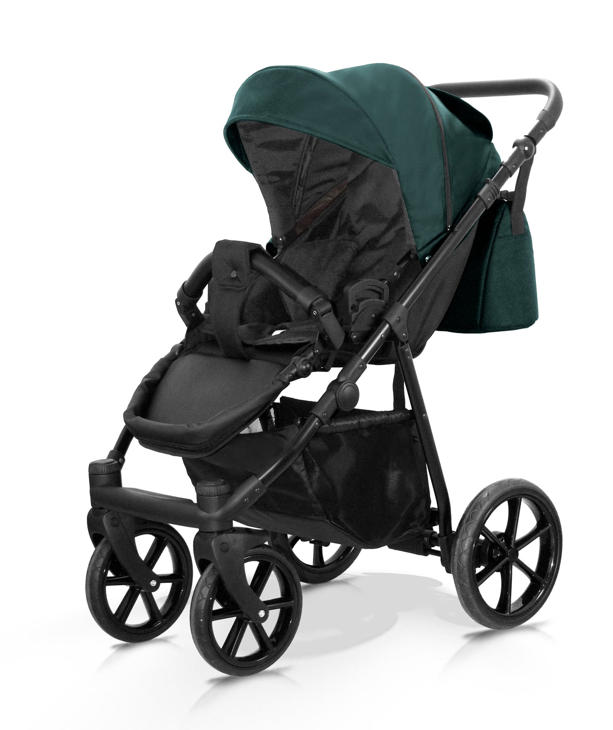 Wózek dziecięcy Milukids Risso 2w1 - RIS-14-SE (złoty stelaż)
