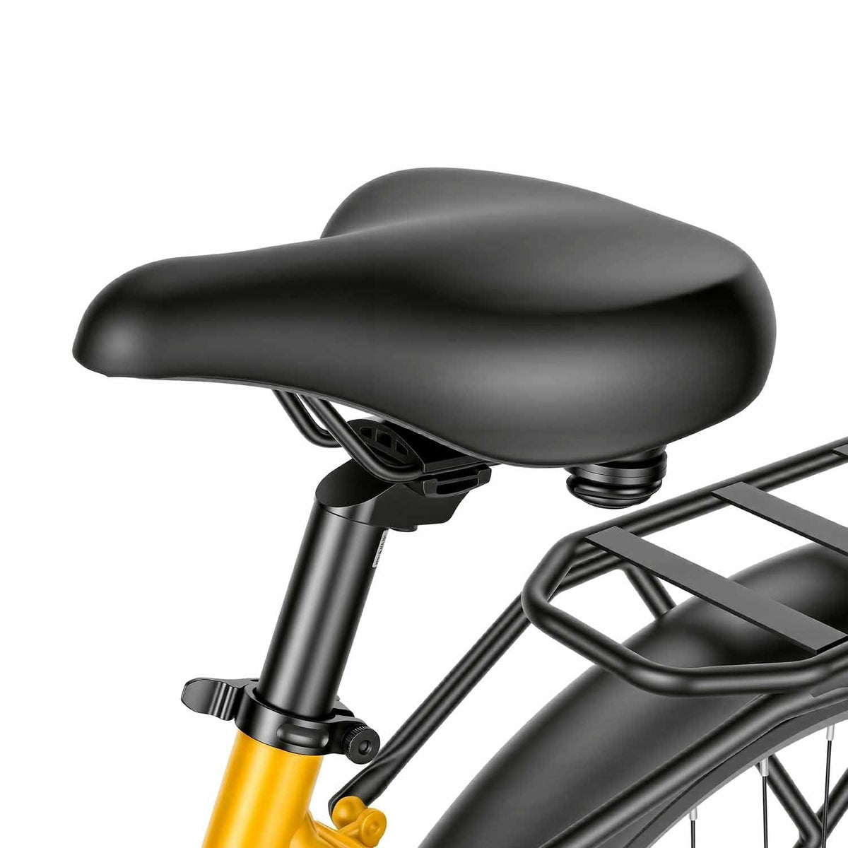 Bikfun AMAK00053 Women's Electric Bike 26" – Yellow - photo 3