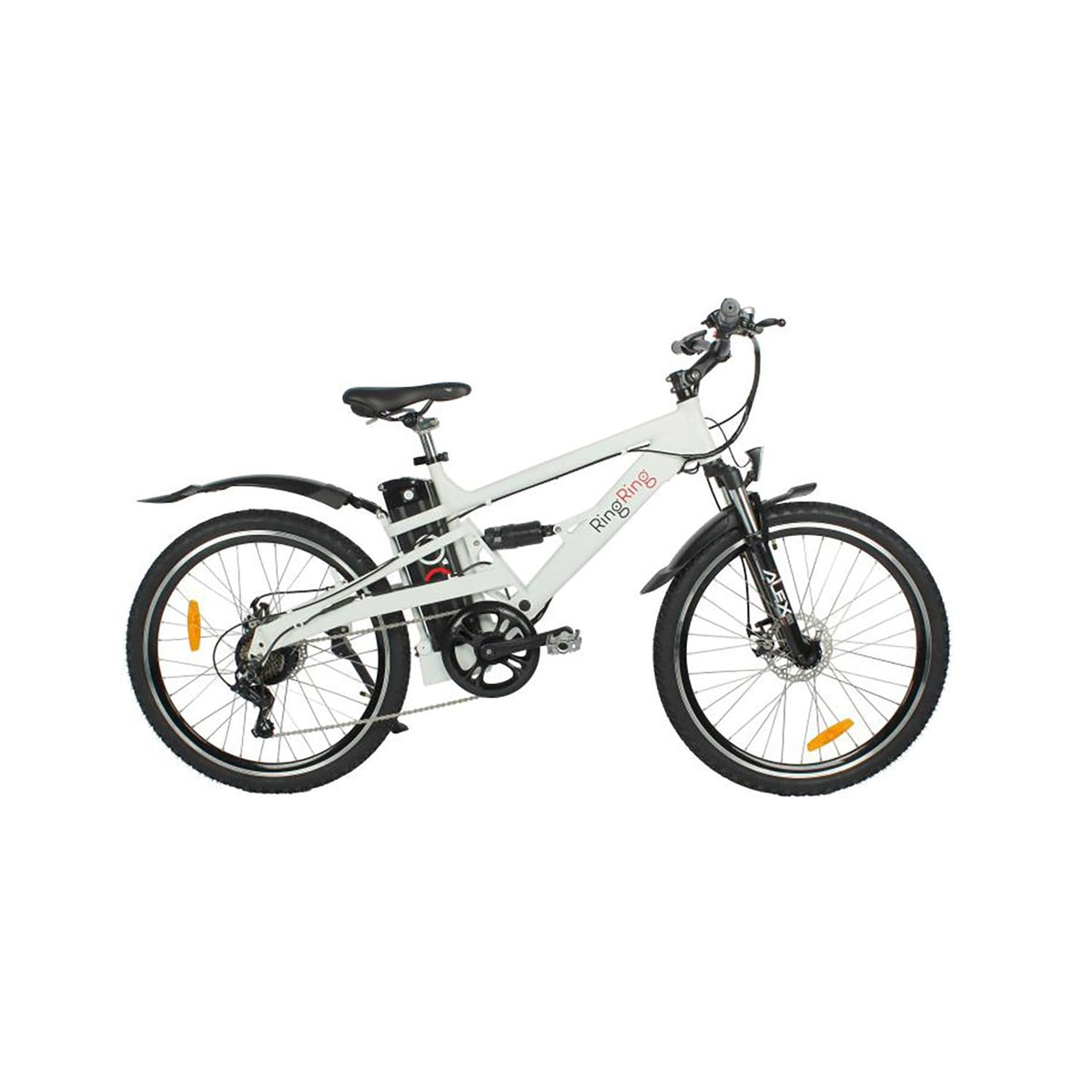 Jobo Ring Ring JB-TDE05Z Electric Mountain Bike 17" – White