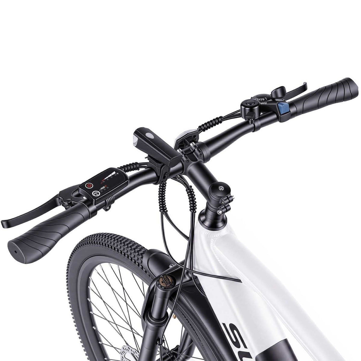 Bikfun AMAK00054 Electric Mountain Bike 26" – White - photo 7