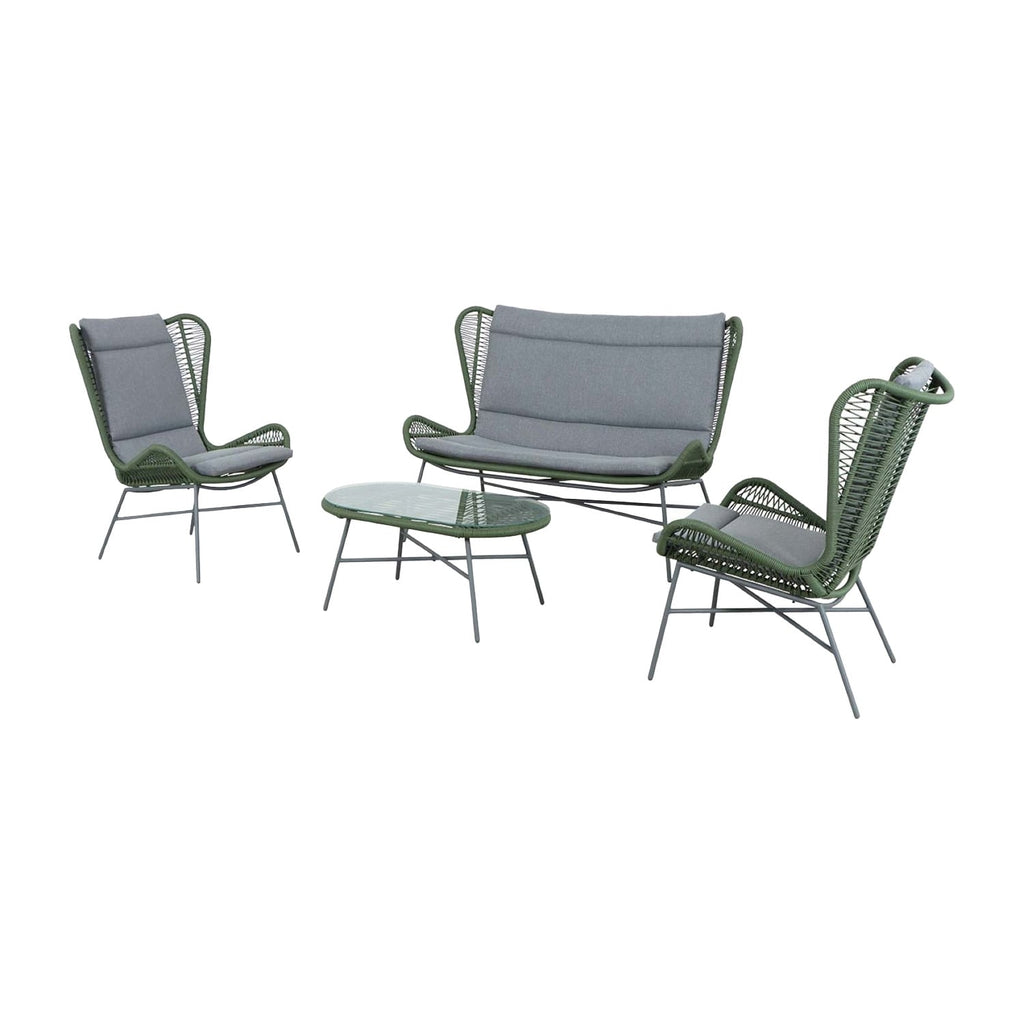 Sanico Goldlux Sunrise Garden Furniture Set – Sofa, 2 Armchairs, Table - photo 8