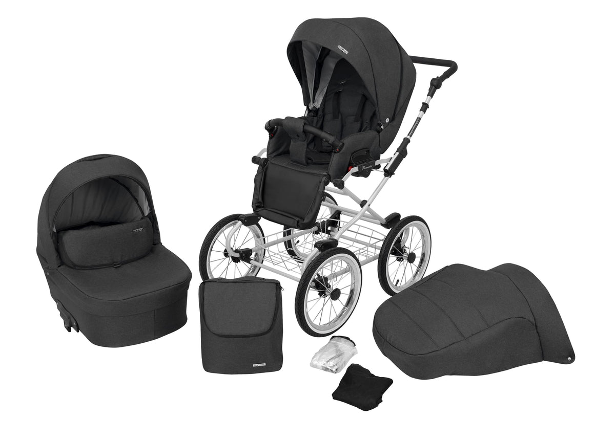 Kunert Romantic 2-in-1 Stroller – Anthracite – image 1