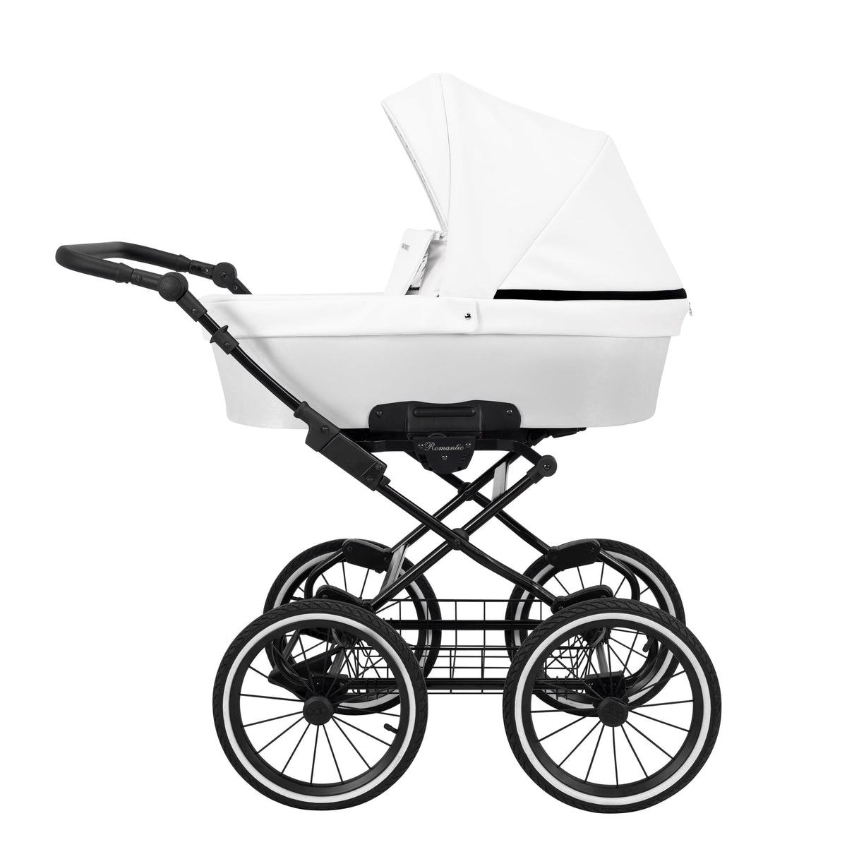 Kunert Romantic 3-in-1 Stroller – White Eco – image 2